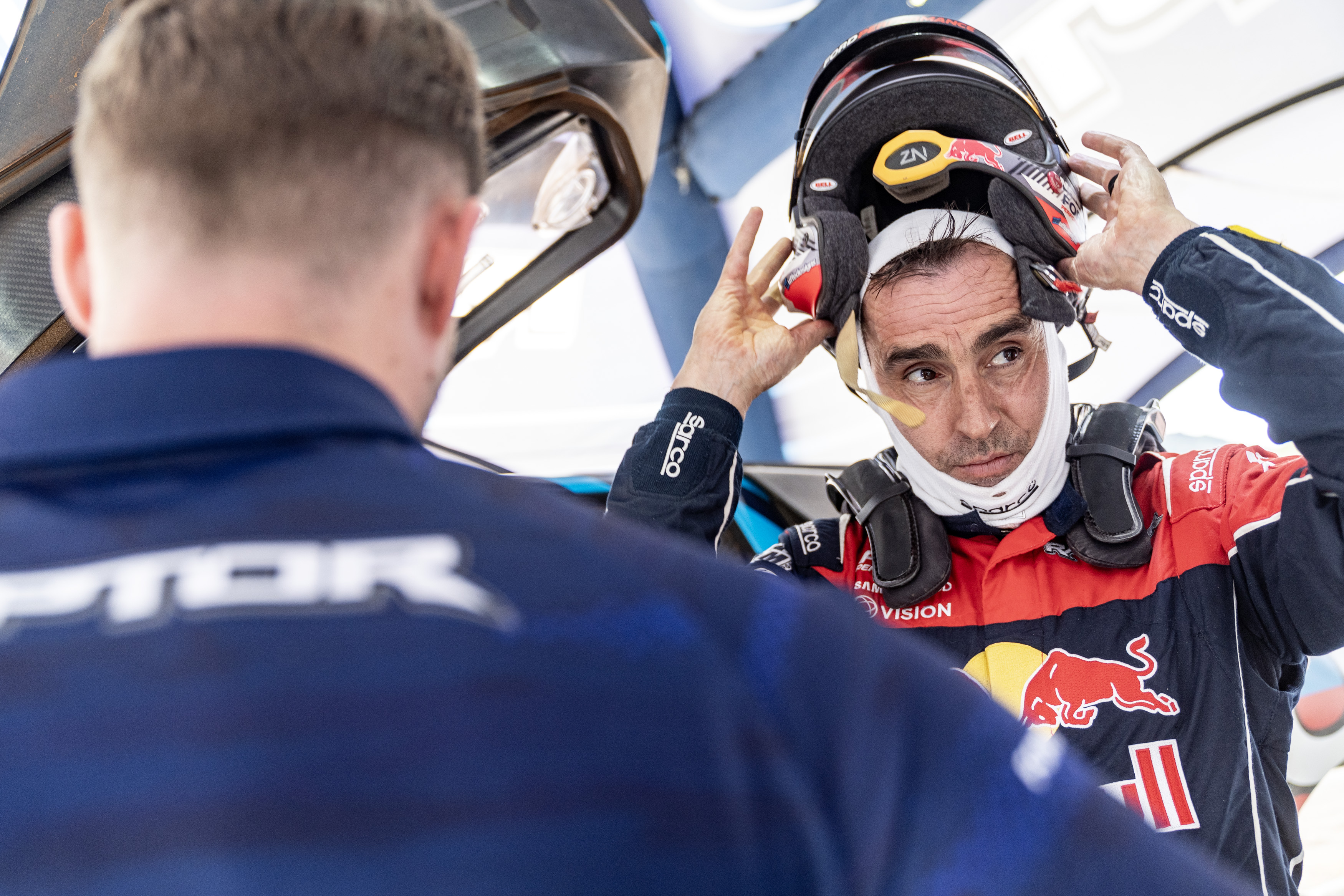 The experienced hand of Nani Roma is a vital part of Ford Racing's journey to Dakar.